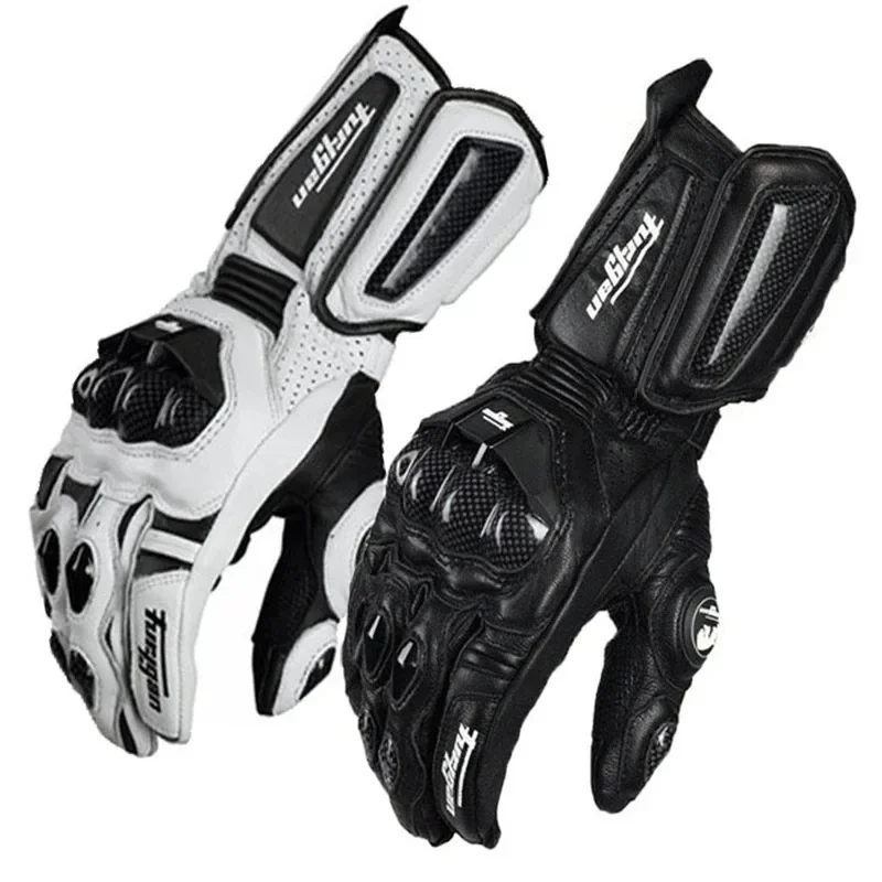 Leather Work Winter Gloves - Guanti da Moto in Vera Pelle