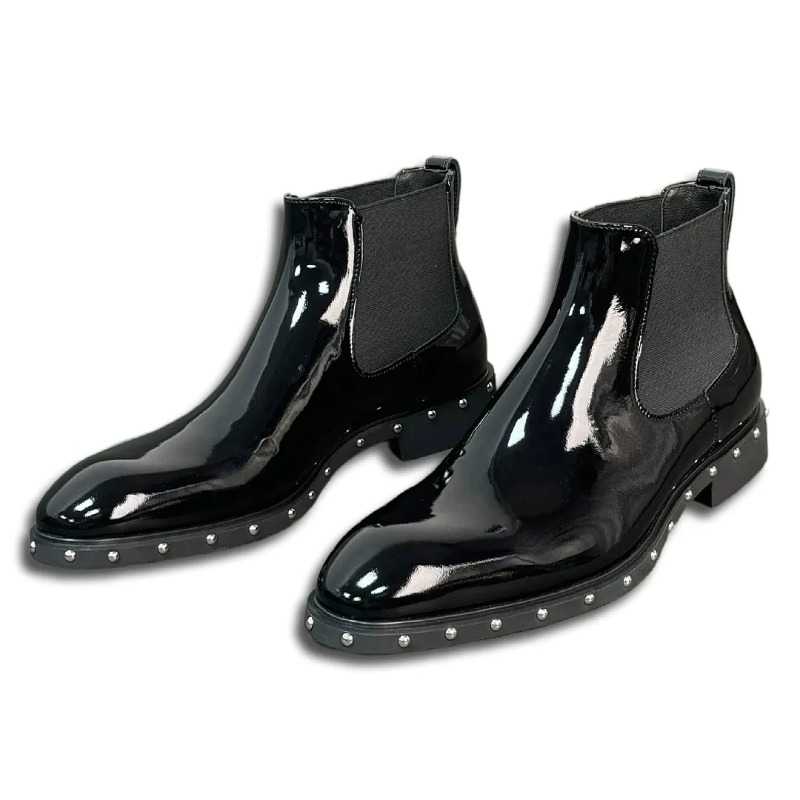 Leatherwork Designs - Stivali Chelsea da Uomo di Design