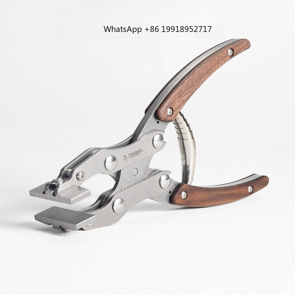 Leatherwork Hand Press - Pinze Piatte in Pelle, Pinza Parallela