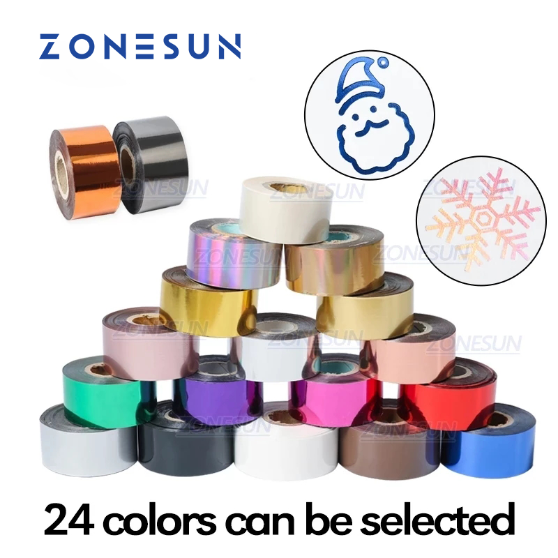 Leatherwork Embossing - ZONESUN 3/4/5 centimetri Oro Argento Nero