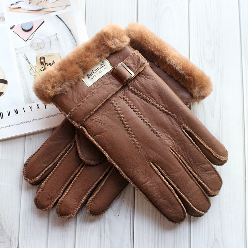 Guanti in pelliccia di montone - Leather Work Winter Gloves recensione e prezzo