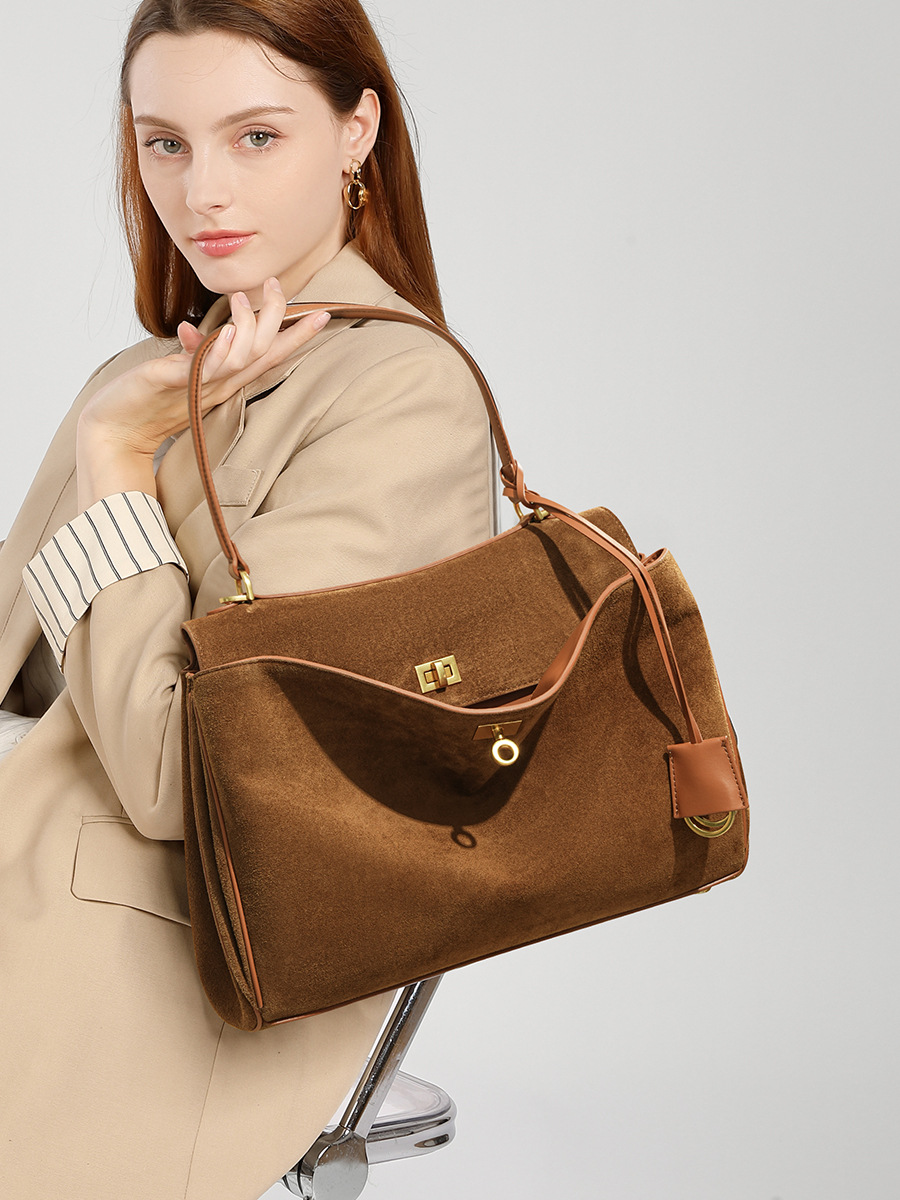 Borsa da donna in pelle scamos - Leather Work Handbag recensione e prezzo