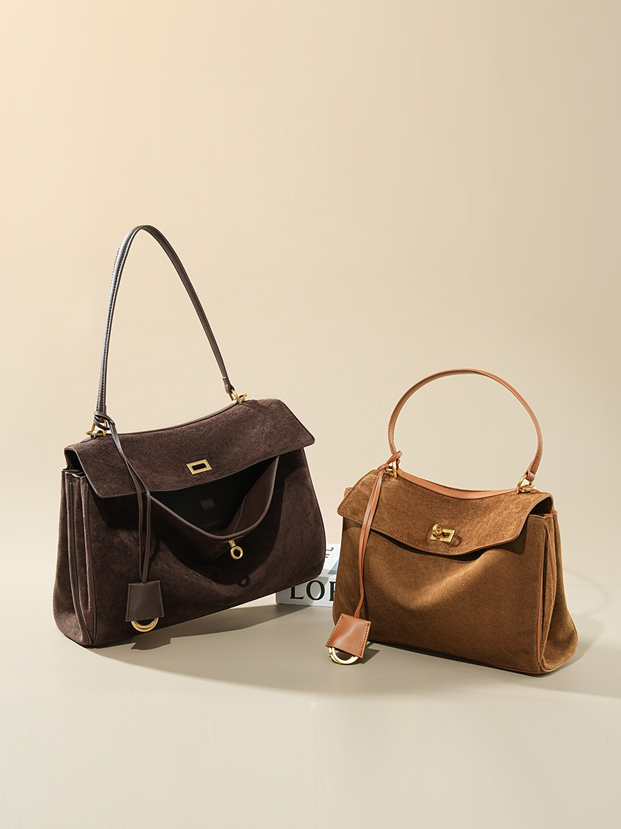 Borsa da donna in pelle scamos - Leather Work Handbag recensione e prezzo