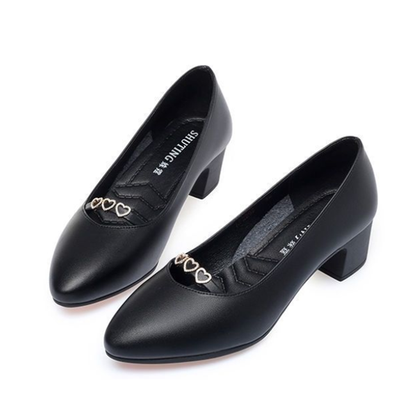 Scarpe da donna con tacco quad - Leatherworking Classic recensione e prezzo