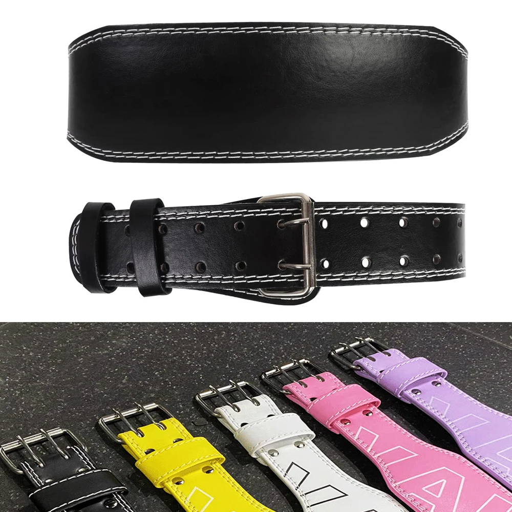 Cintura per sollevamento pesi  - Leather Workout Belt recensione e prezzo
