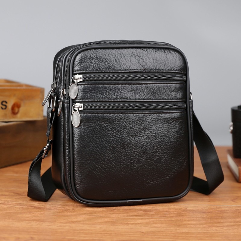 Borsa a Tracolla da Uomo in Ve - Leather Work Handbag recensione e prezzo
