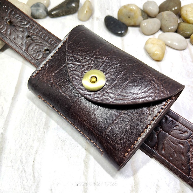 Blongk Mini marsupio sottile c - Leatherwork Fasteners recensione e prezzo