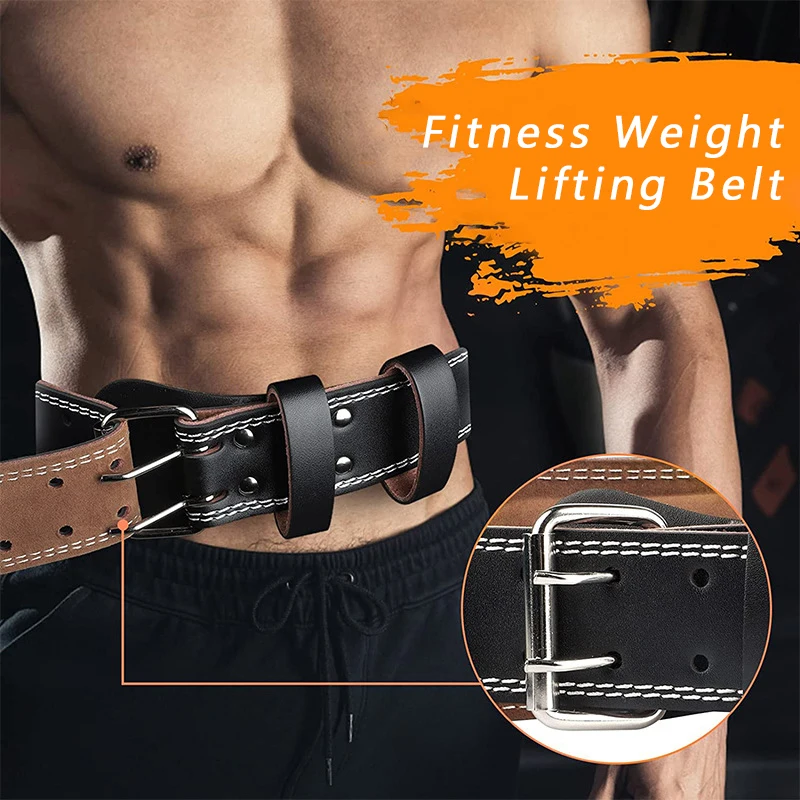 Cintura per sollevamento pesi  - Leather Workout Belt recensione e prezzo