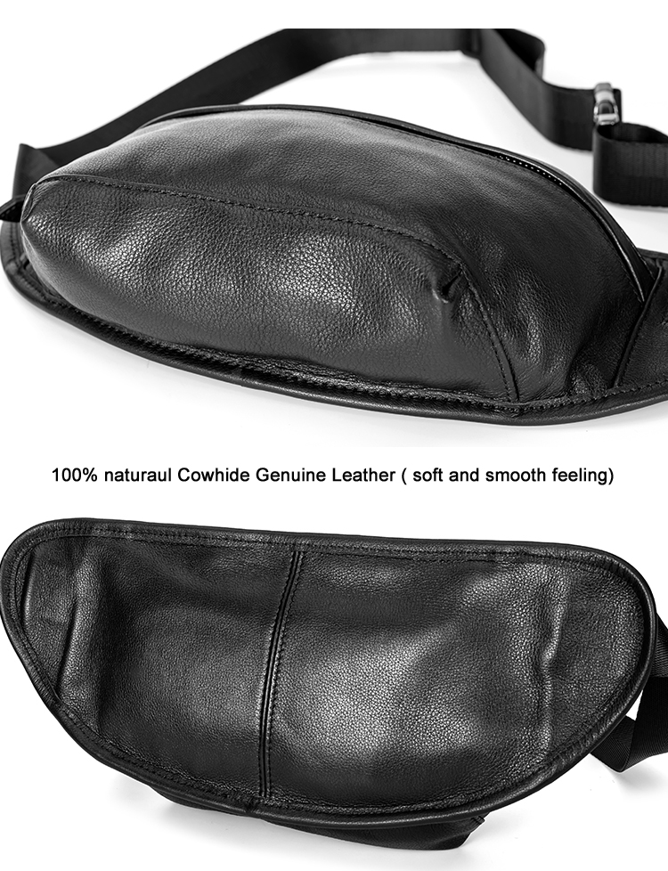 Marsupio da uomo in vera pelle - Leatherwork Fasteners recensione e prezzo