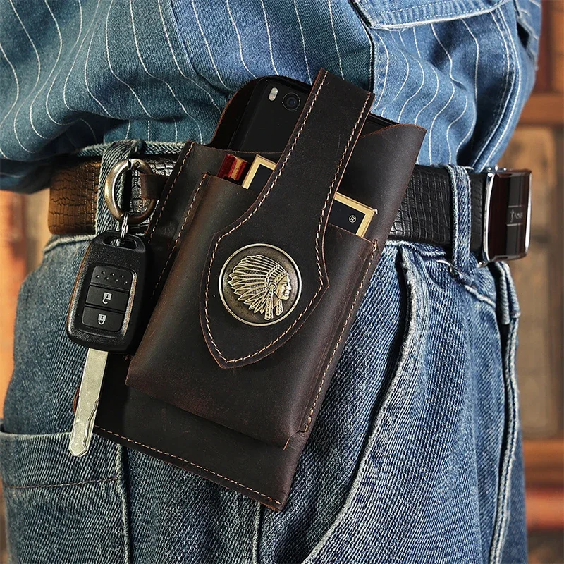 Marsupio da uomo in vera pelle - Leatherwork Fasteners recensione e prezzo