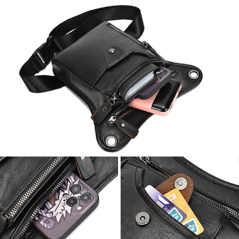 Marsupio vintage in pelle Pu B - Leatherwork Fasteners recensione e prezzo